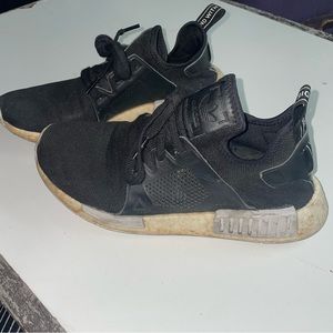 black nmd adidas sneakers